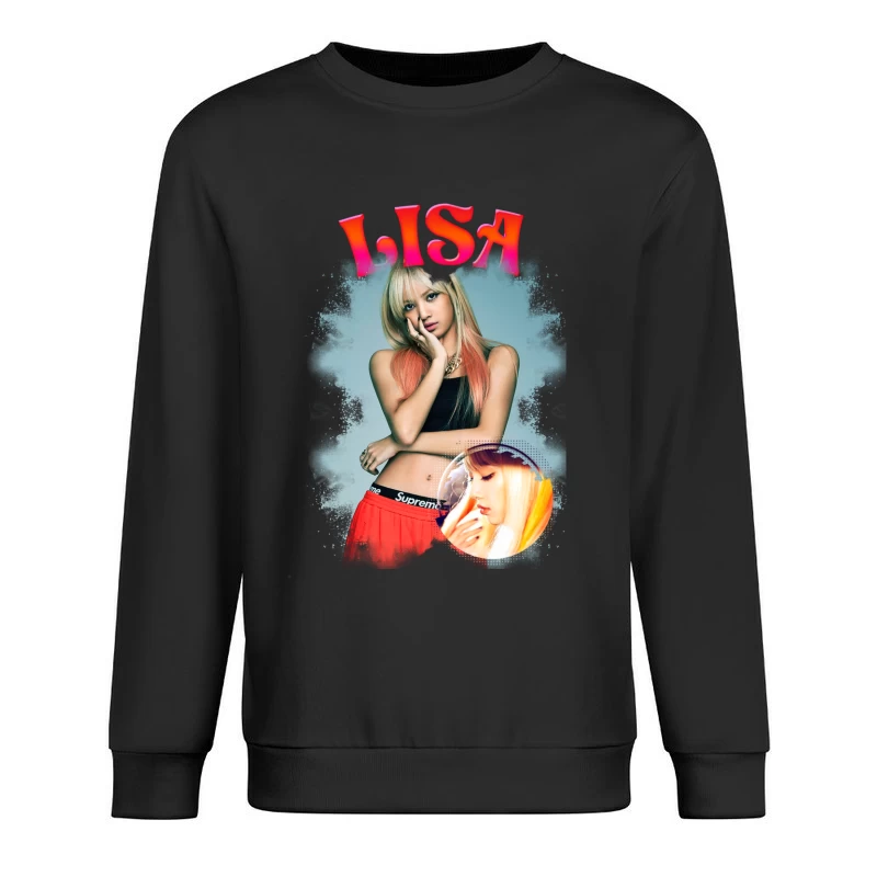 Fashion and Music Icon Male Pullover Sweatshirt