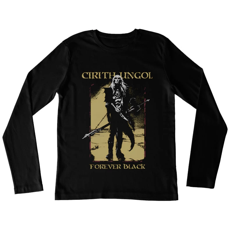 Cirith Ungol Forever Black Female Long Sleeve T-Shirt