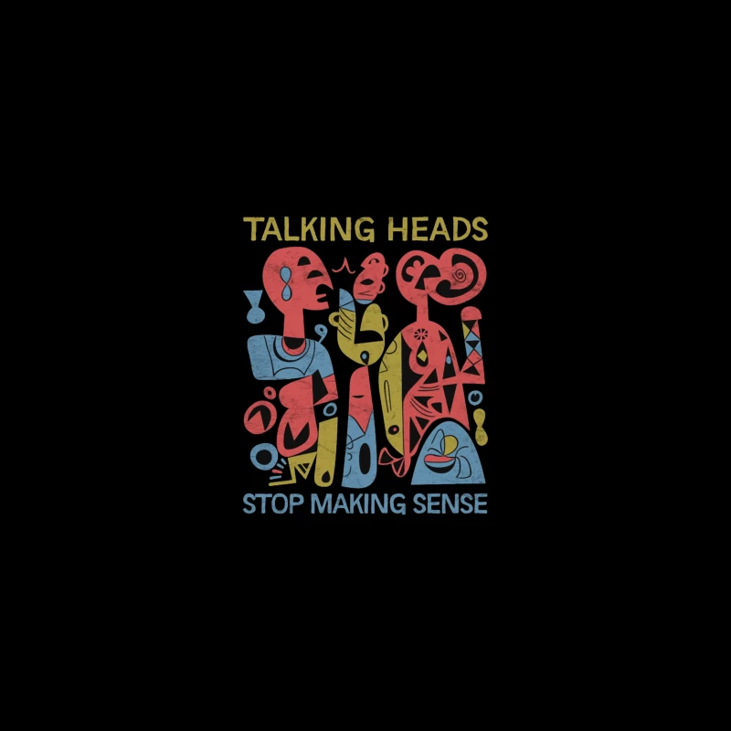 Talking Heads "Stop Making Sense" Abstract Album Art iPhone Case