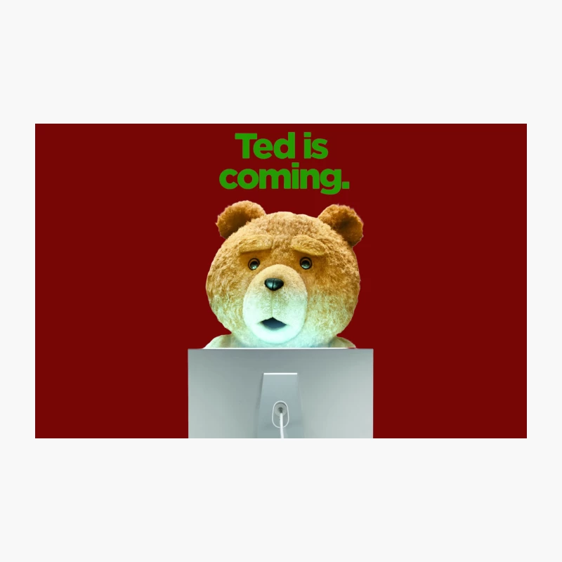 Teddy Bear's Comedic Return: Ted is Plugging In Travel Mug