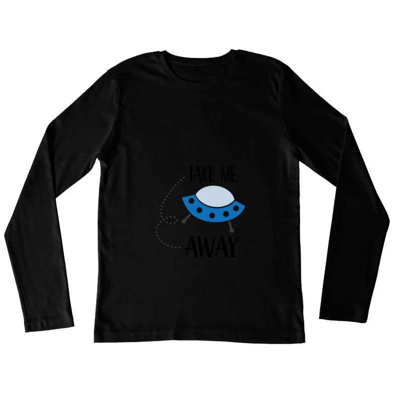 OVNI volant Femme Manches Longues T-Shirt