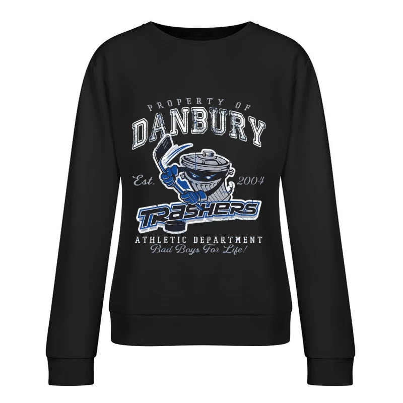 Danbury Trashers Worn Female Pullover Sweatshirt