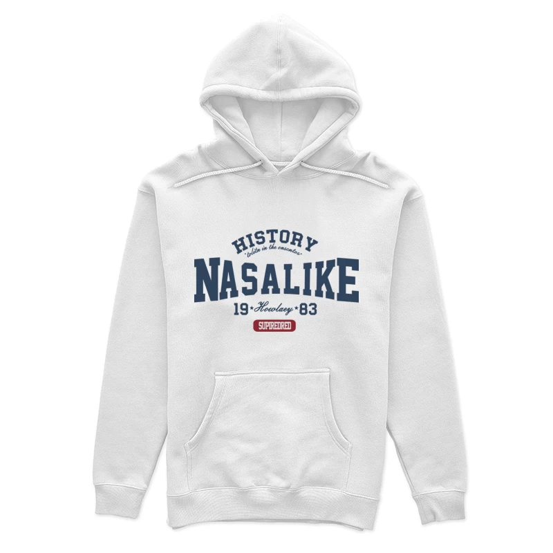 Historie Nasalike 1983 Damen Pullover Hoodie