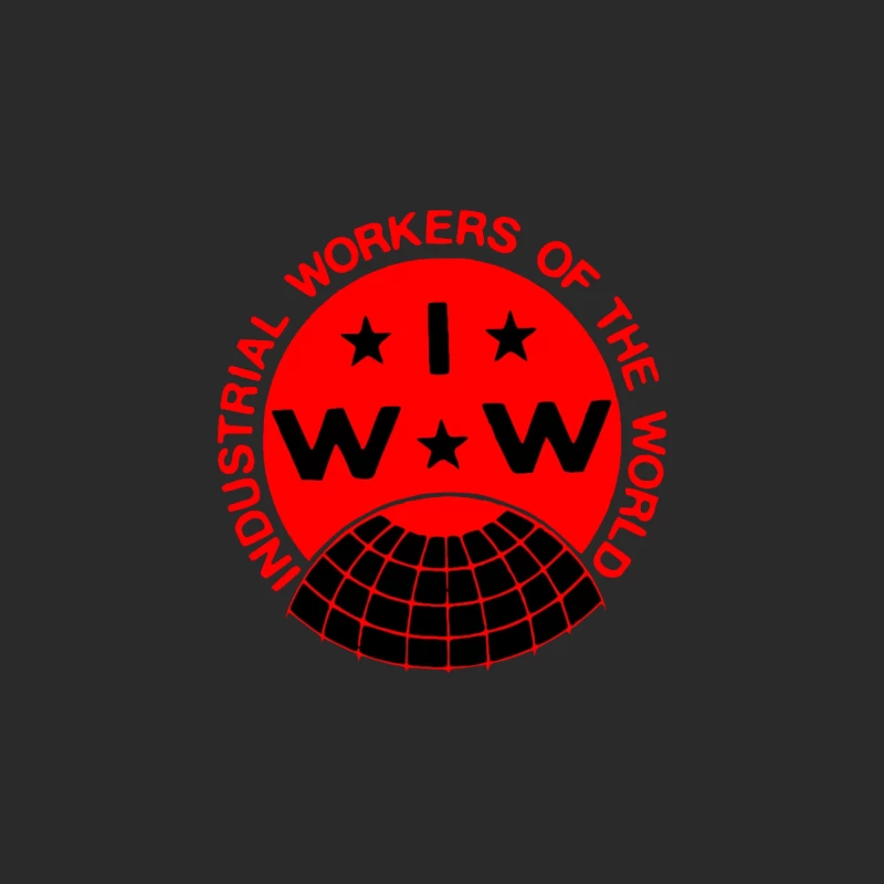 IWW Logo: Industrial Workers of the World Union Symbol Baseball Cap