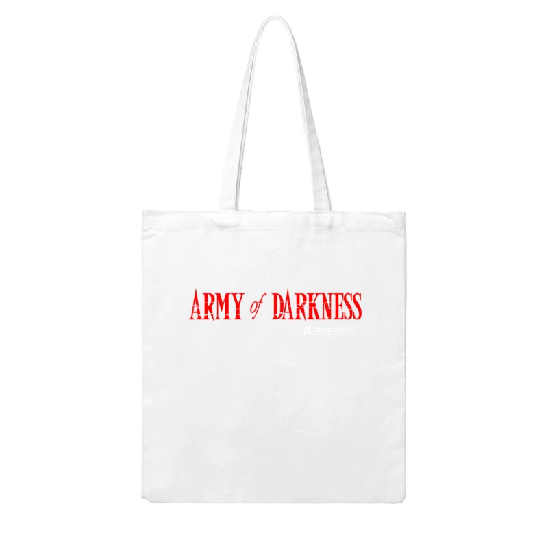 Army of Darkness, distressed Cotton Tote Bag