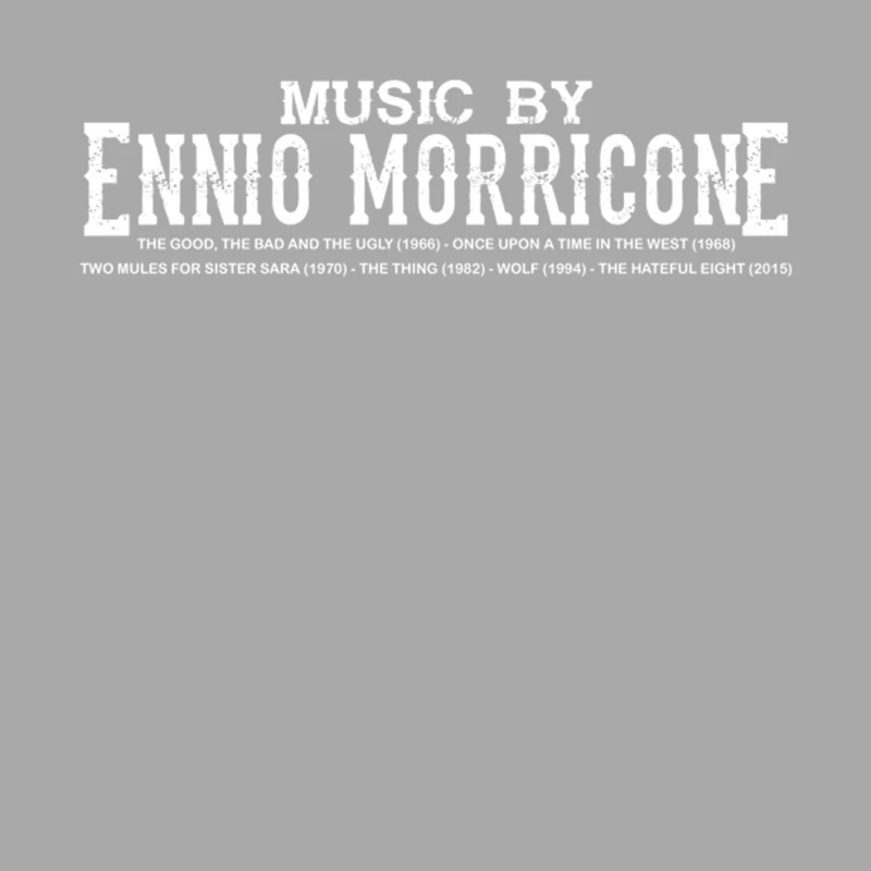 Music by Ennio Morricone Female Pullover Hoodie