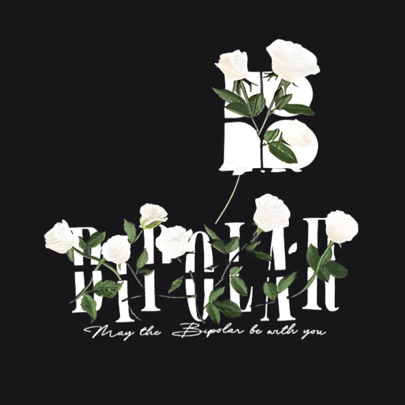 Graphiques de roses blanches avec texte Homme Sweat à capuche