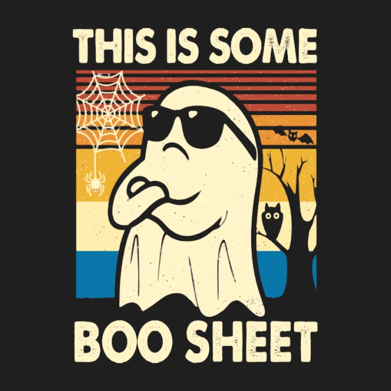 Cooler Geist mit Sonnenbrille und Spruch Herren Tanktops