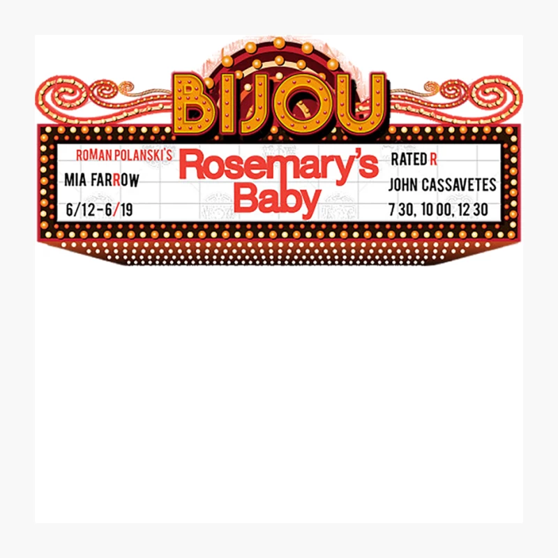 Rosemary_s Baby Marquee Pin