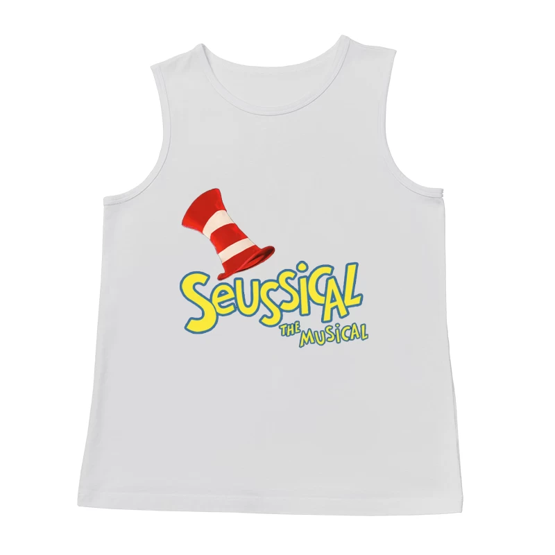 Seussical The Musical Theater Production Logo Male Tank Top