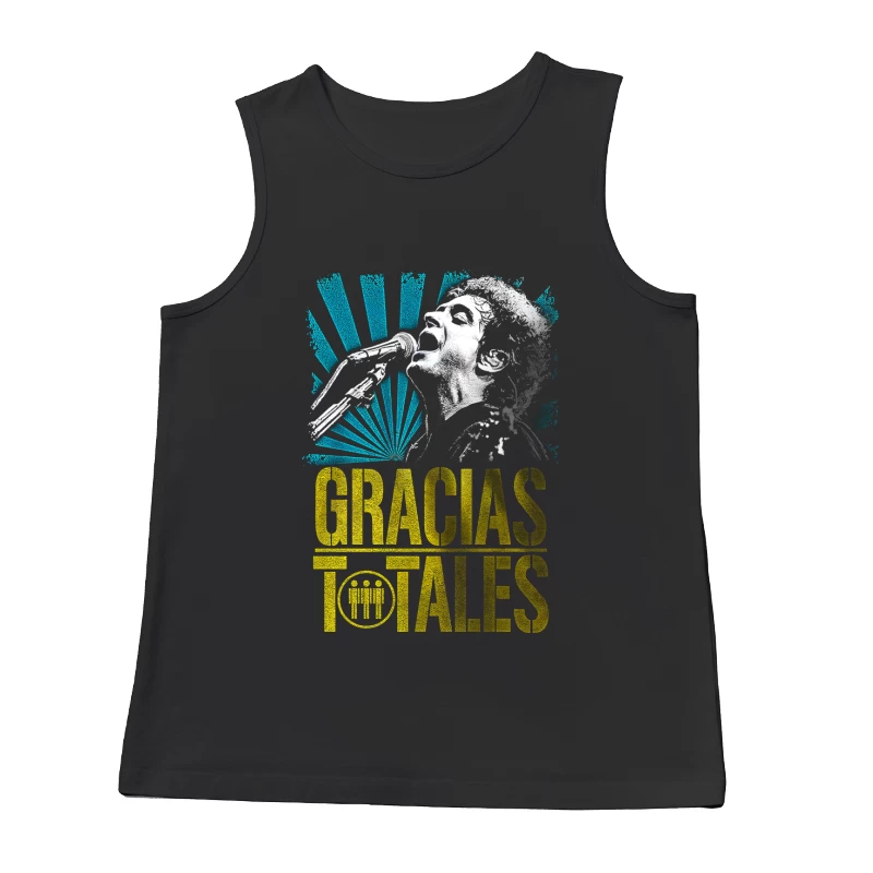 Soda Stereo Gracias Totales Retro Male Tank Top