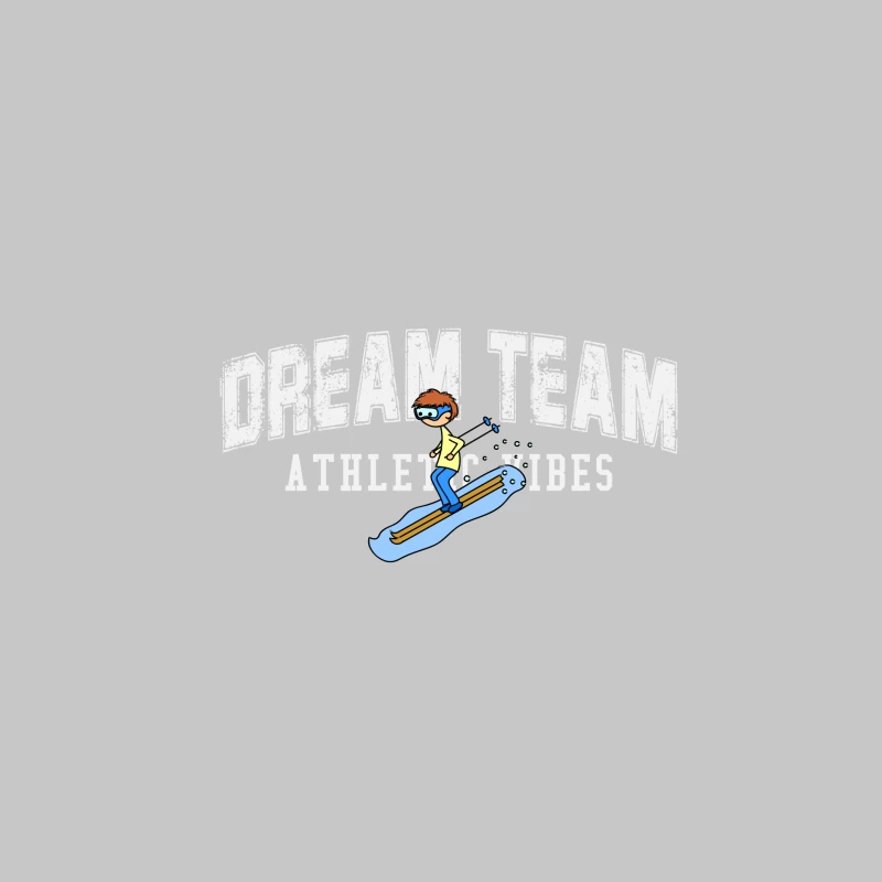 Sportliches Surfer-Logo Herren Langarm T-Shirt