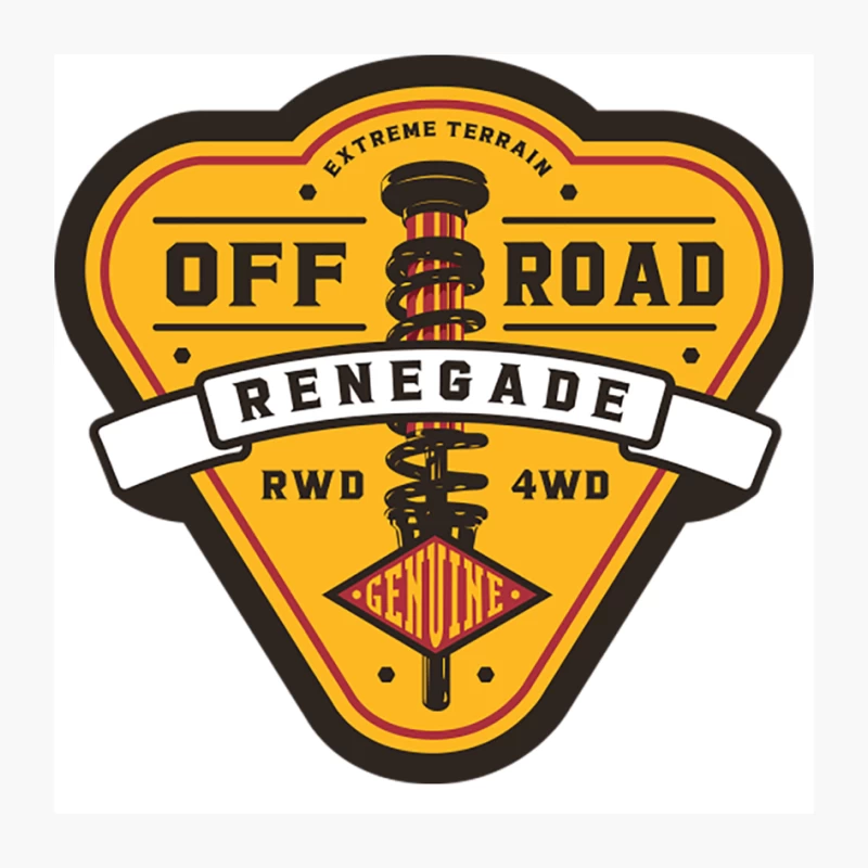 Off Road Renagade Pin