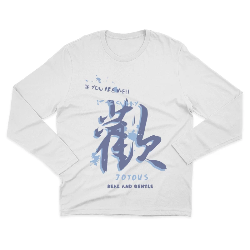  Herren Langarm T-Shirt