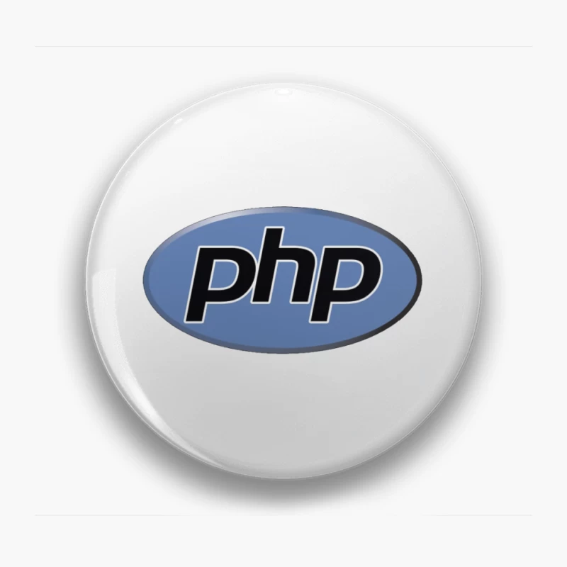 PHP Programming Language Logo Pin