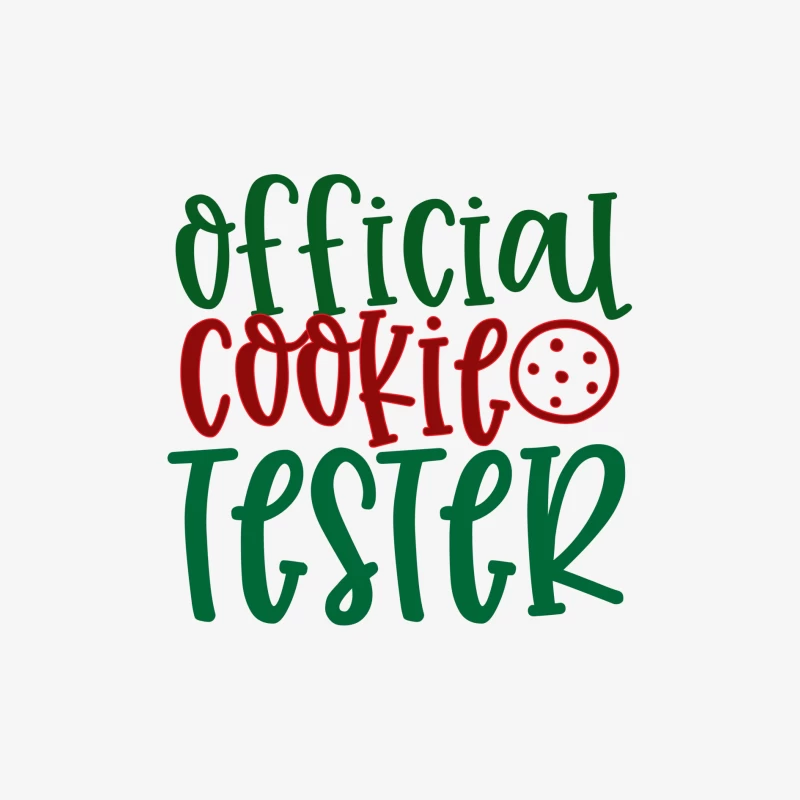 Testeur Officiel de Cookies Homme Manches Longues T-Shirt