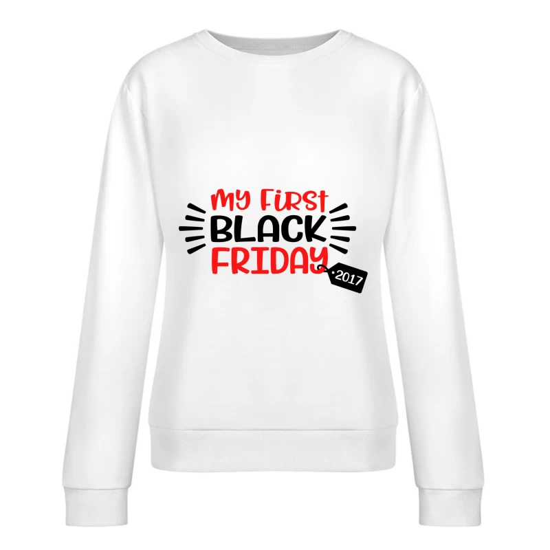 Mon Premier Black Friday 2017 Femme Sweat-shirt à enfiler