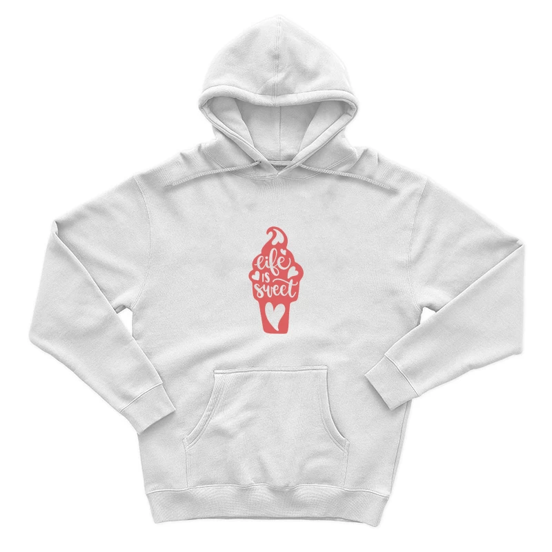 La vie est douce avec une glace Homme Sweat à capuche