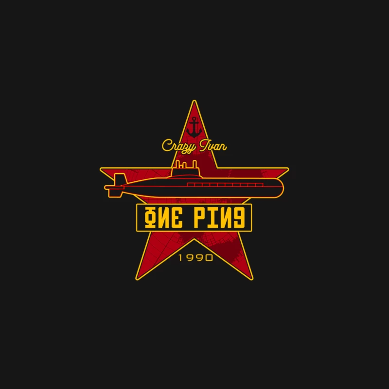 One Ping - The Hunt for Red October Desk Mat