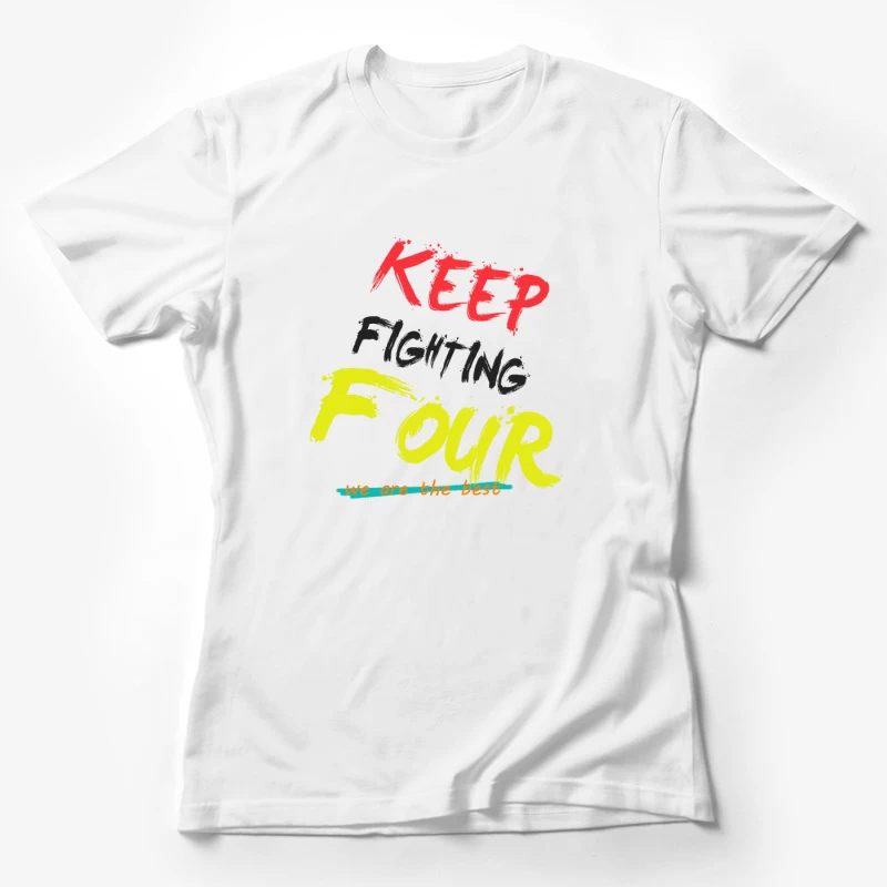 Motivierendes Zitat für Stärke Damen T-Shirt