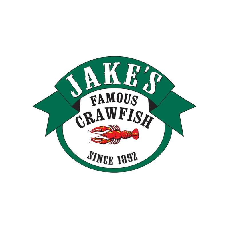 Jake's Famous Crawfish Restaurant - Historic Seafood Logo Since 1892 Mouse Pad