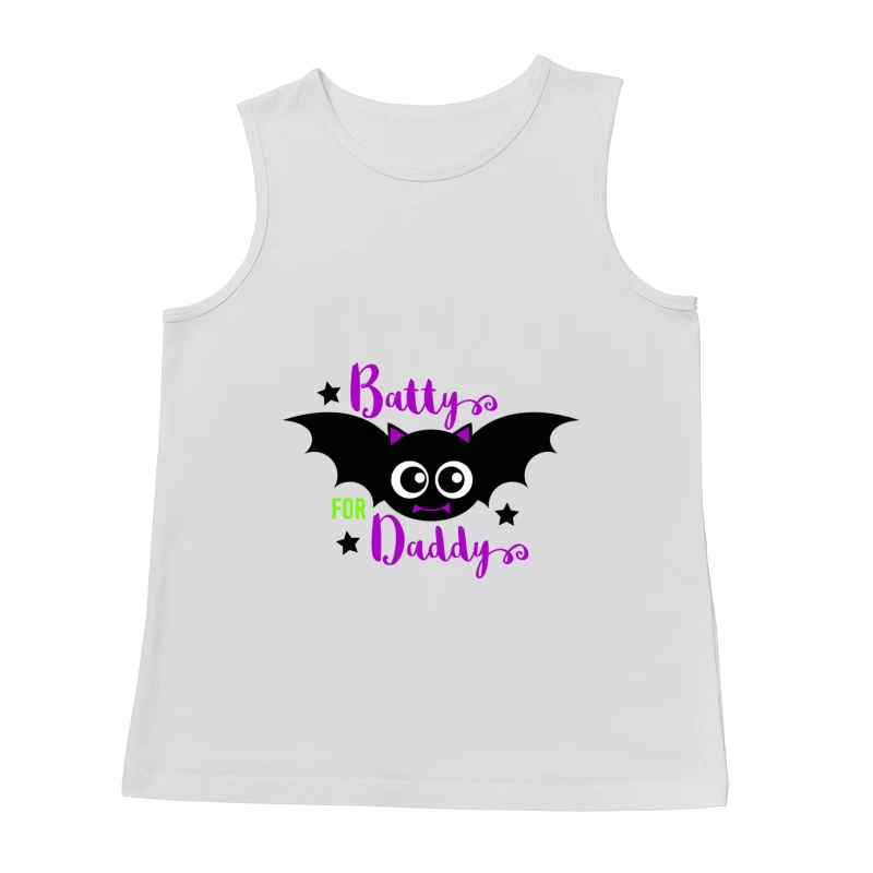 Design de chauve-souris mignon pour papa Homme Débardeur