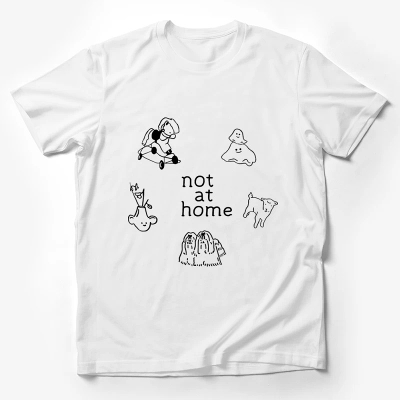 Nicht zu Hause Geister Herren T-Shirt