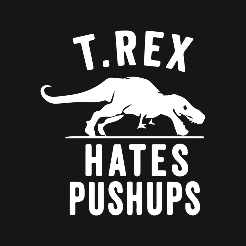 T-Rex Hates Pushups Mouse Pad