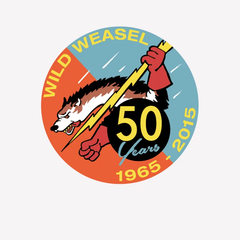 Wild Weasel 50 Years Male T-Shirt