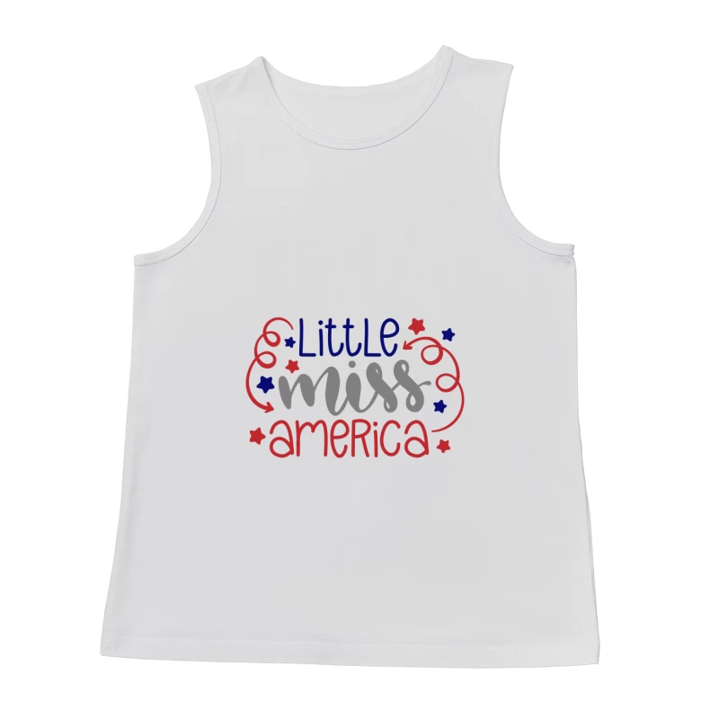Petit Miss America - Conception patriotique étoilée Homme Débardeur
