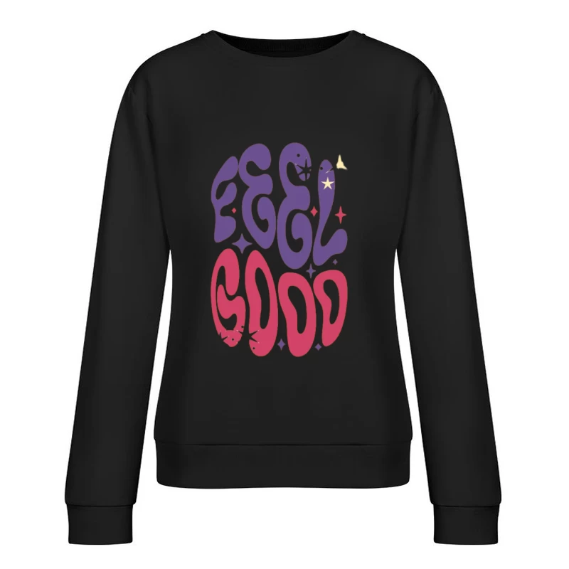 Buntes, fröhliches Design Damen Pullover Sweatshirt