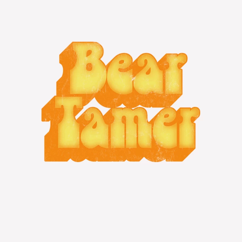 Bear Tamer  Retro Style Gay Bear Design Female T-Shirt