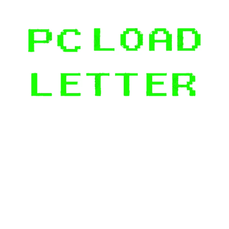 PC Load Letter Tapestry