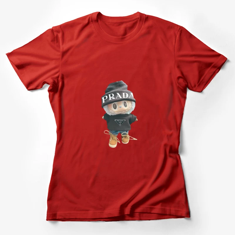 Poupée en tissu avec bonnet Prada Femme T-Shirt