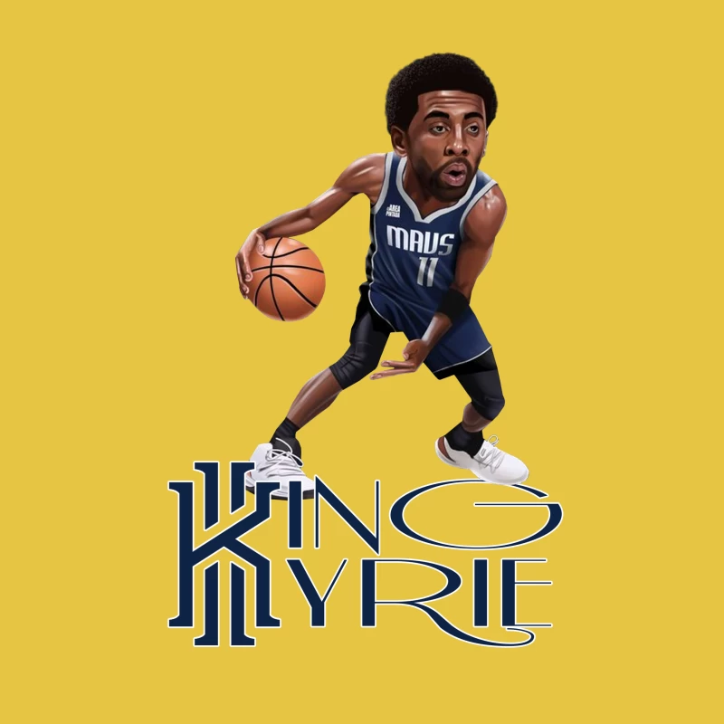 Dallas Mavericks - Kyrie Irving - KING KYRIE Female T-Shirt