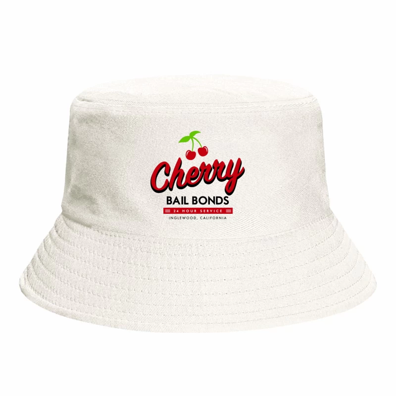 Cherry Bailbonds Bucket Hat