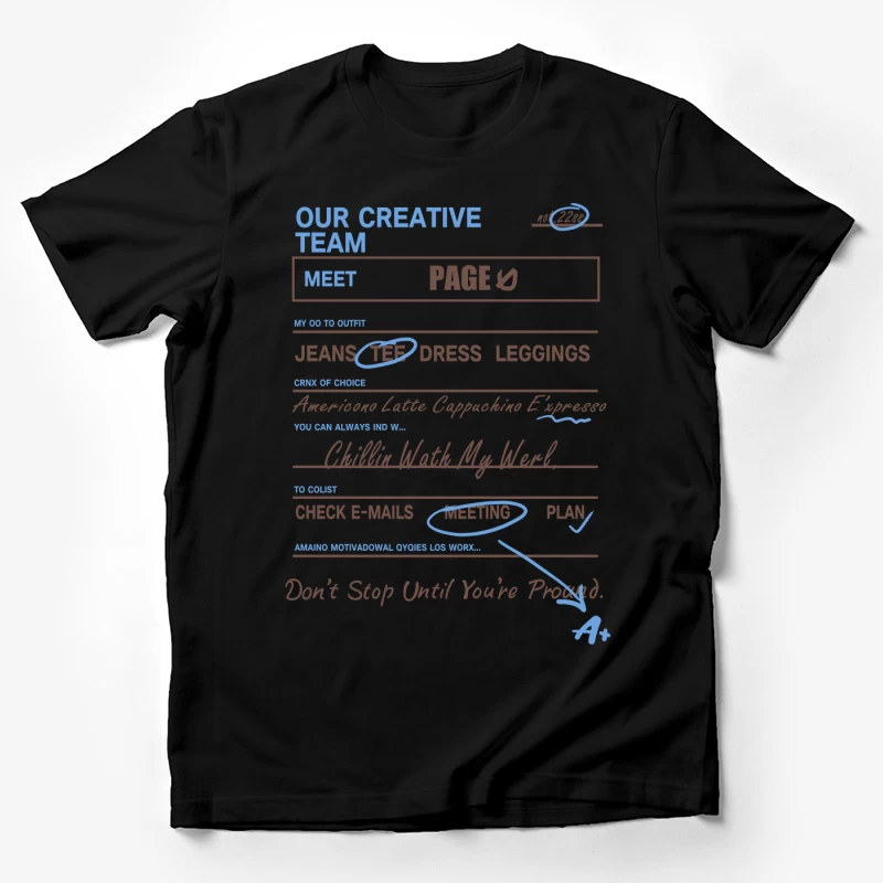 Kreativteam Vorstellung Herren T-Shirt