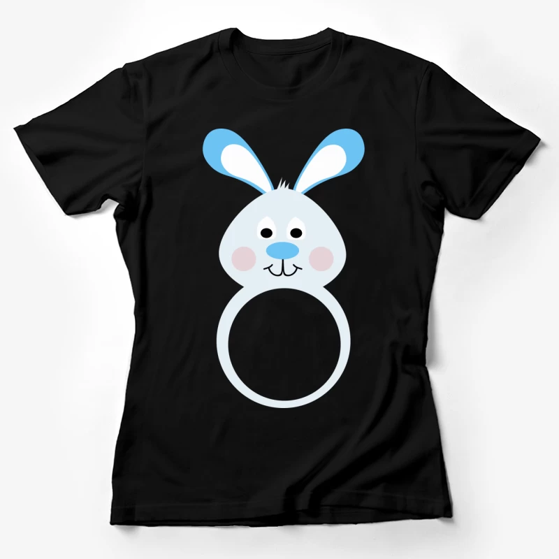 Chapeau de lapin mignon Femme T-Shirt