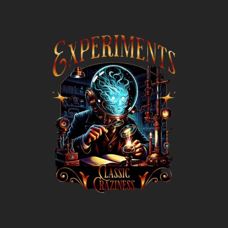 Steampunk Mad Scientist's Laboratory: Classic Experiments Male Pullover Sweatshirt