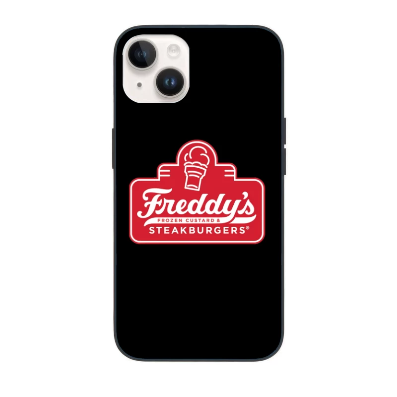 Freddy's Frozen Custard & Steakburgers Restaurant Logo iPhone Case