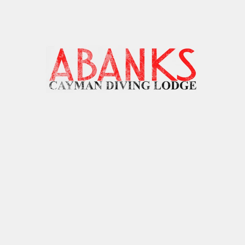 Abanks Cayman Diving Lodge, distressed Male Tank Top