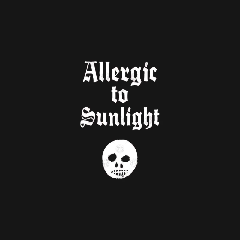 Allergic To Sunlight Desk Mat