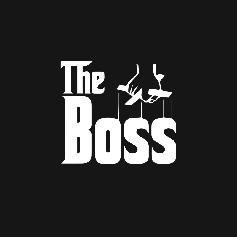 The Boss Gangster Funny Desk Mat