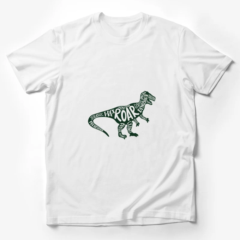 Dinosaure en typographie Homme T-Shirt