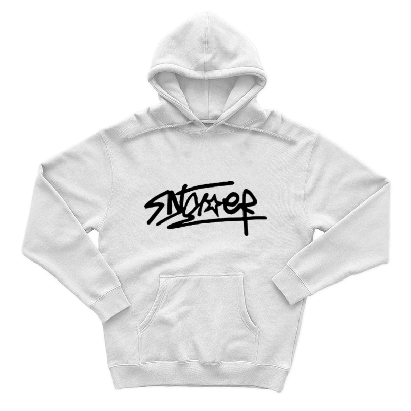 Graffiti-Kunst-Logo mit Sternmotiv Herren Pullover Hoodie