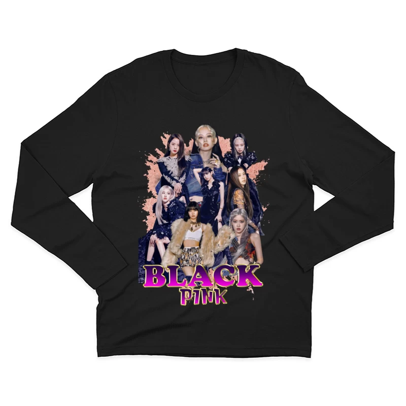 Blackpink: The Global K-Pop Sensation Male Long Sleeve T-Shirt