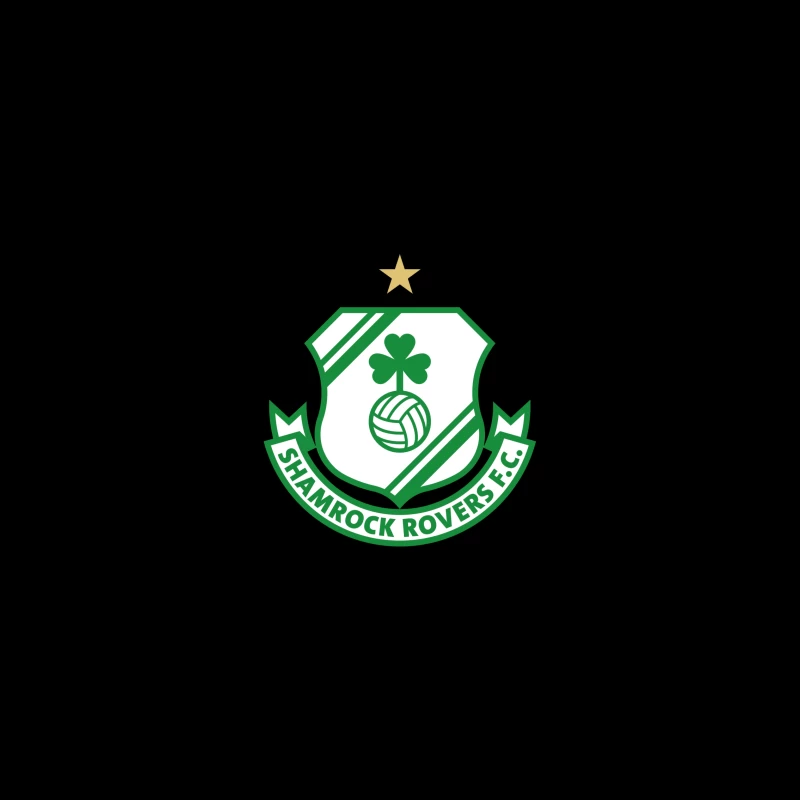 Logo of Shamrock Rovers F.C. iPhone Case