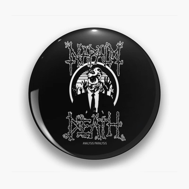 Napalm Death Analysis Paralysis Pin