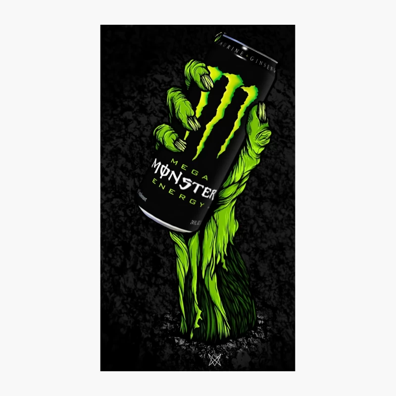 4 Monster Energy Drink (2) Cotton Tote Bag