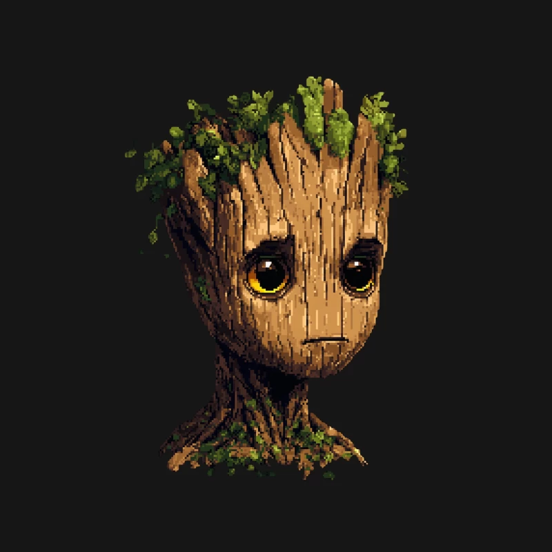 Baby Groot: Adorable Tree Creature from Guardians of the Galaxy Mouse Pad